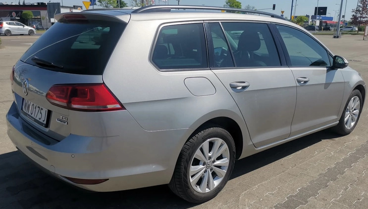 Volkswagen Golf cena 38600 przebieg: 208000, rok produkcji 2015 z Marki małe 596